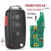 VW Remote Key 5K0837202AE /A/R Keyless Go